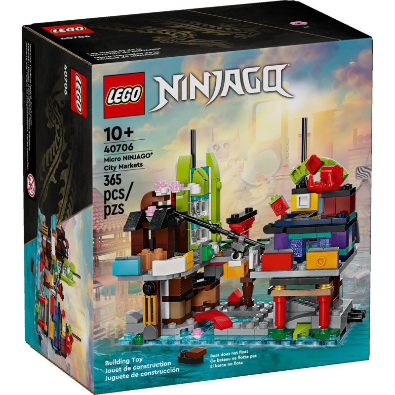 LEGO® 40706 Ninjago - Mikrorynek miejski NINJAGO