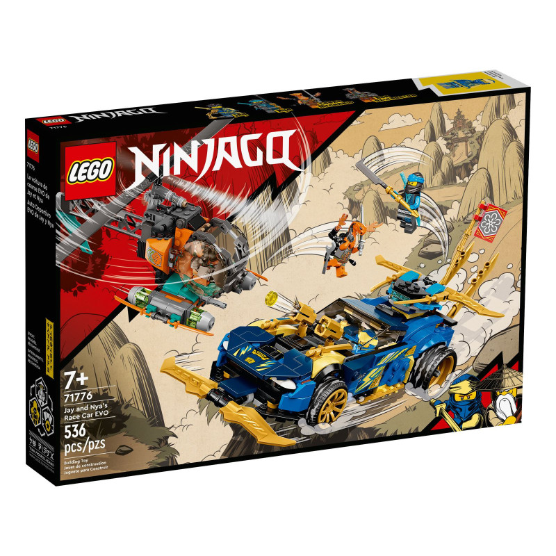 LEGO® 71776 Ninjago - Wyścigówka EVO Jaya i Nyi