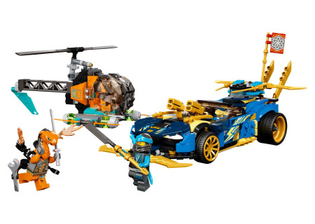 LEGO® 71776 Ninjago - Wyścigówka EVO Jaya i Nyi