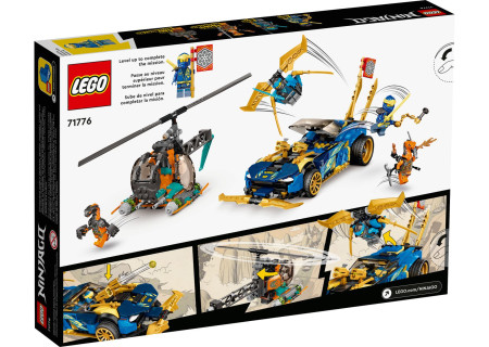 LEGO® 71776 Ninjago - Wyścigówka EVO Jaya i Nyi