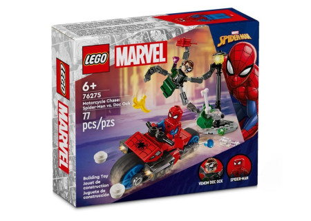 LEGO® 76275 Marvel Super Heroes - Pościg na motocyklu: Spider-Man vs. Doc Ock