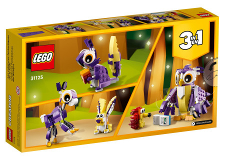 LEGO® 31125 Creator 3w1 - Fantastyczne leśne stworzenia