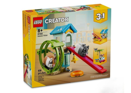 LEGO® 31155 Creator 3w1 - Kołowrotek dla chomików
