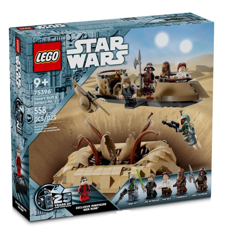 LEGO® 75396 Star Wars - Pustynna barka i jama sarlacca
