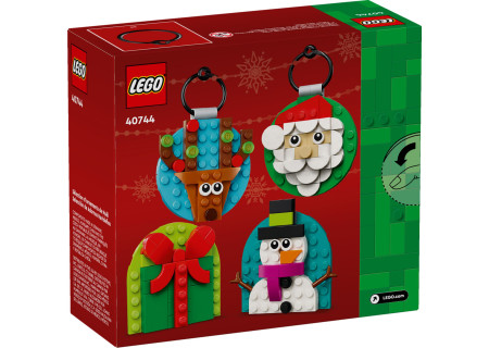 LEGO® 40744 Okolicznościowe - Kolekcja ozdób świątecznych