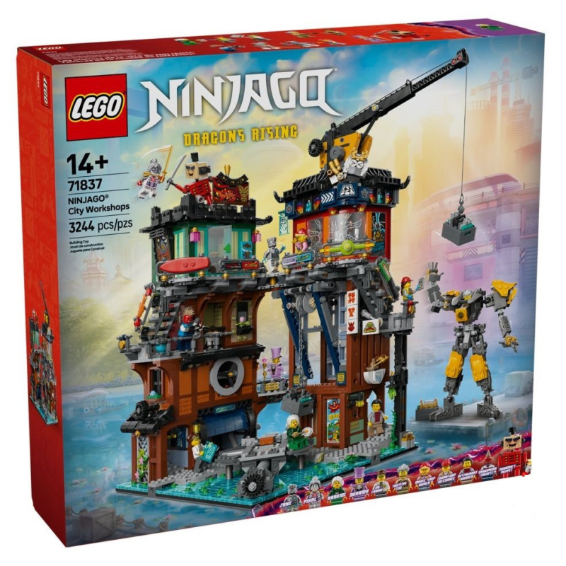 LEGO® 71837 Ninjago - Warsztaty w mieście NINJAGO®