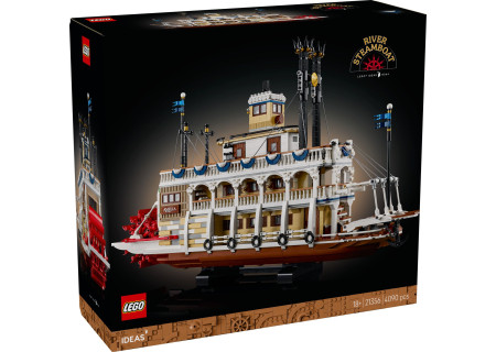 LEGO® 21356 Ideas - Parowiec rzeczny