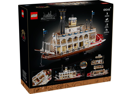 LEGO® 21356 Ideas - Parowiec rzeczny