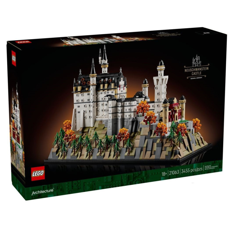 LEGO® 21063 Architecture - Zamek Neuschwanstein