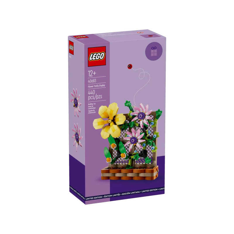 LEGO® 40683 Okolicznościowe - Kompozycja kwiatowa na kratce