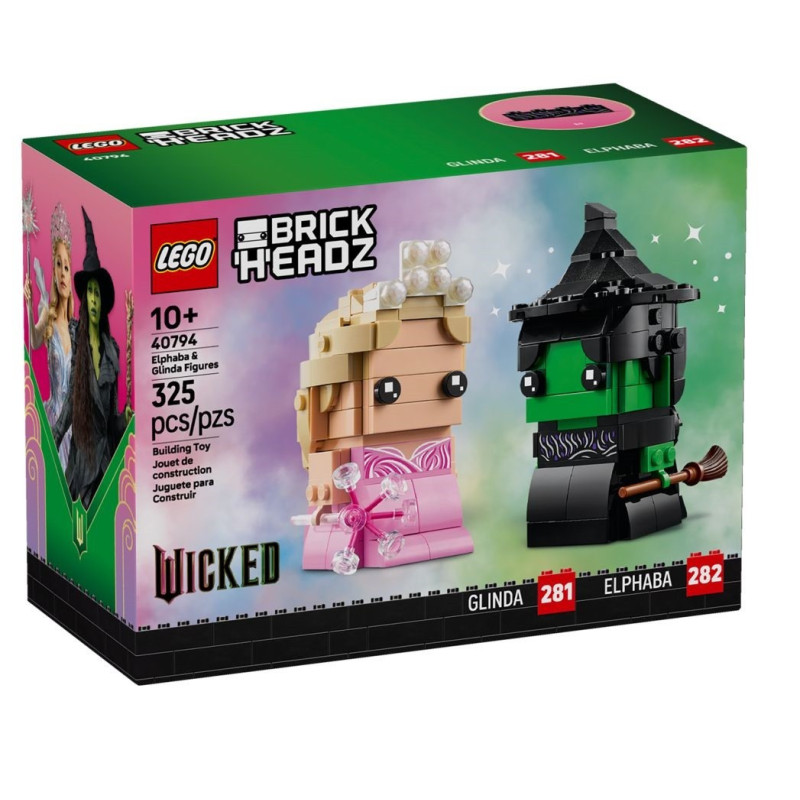 LEGO® 40794 BrickHeadz - Wicked: Figurki Elphaby i Glindy