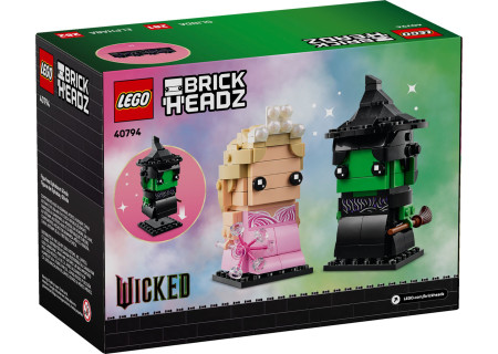 LEGO® 40794 BrickHeadz - Wicked: Figurki Elphaby i Glindy