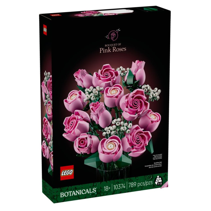 LEGO® 10374 Botanical Collection - Bukiet różowych róż
