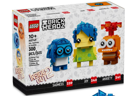LEGO® 40749 BrickHeadz - Radość, Smutek i Strach