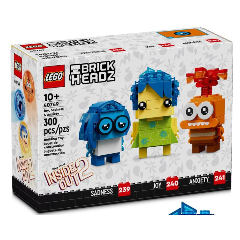 LEGO® 40749 BrickHeadz - Radość, Smutek i Strach