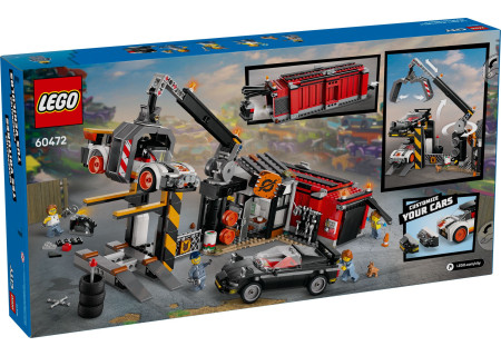 LEGO® 60472 City - Złomowisko z samochodami