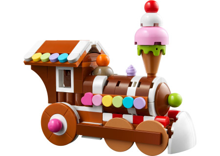 LEGO® 40777 Creator - Seria okolicznościowa: Ozdoba z piernikowym pociągiem