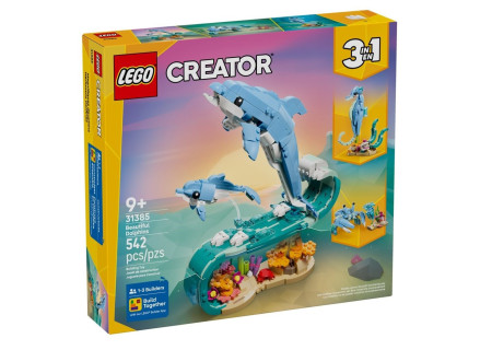 LEGO® 31385 Creator 3w1 - Zwierzęta morskie: piękny delfin