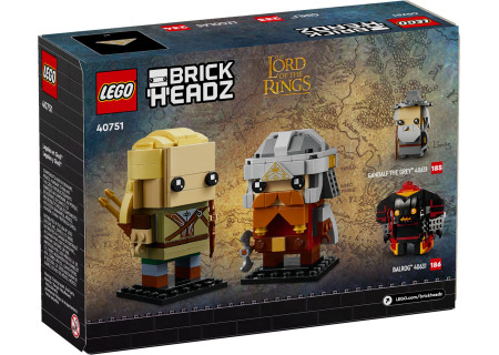 LEGO® 40751 BrickHeadz - Legolas i Gimli