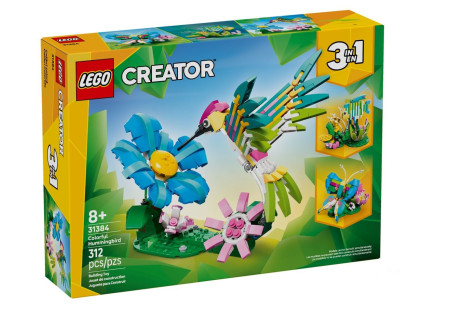 LEGO® 31384 Creator 3w1 - Dzikie zwierzęta: kolorowy koliber