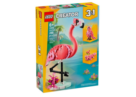 LEGO® 31170 Creator 3w1 - Dzikie zwierzęta: różowy flaming