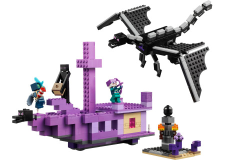 LEGO® 21264 Minecraft - Smok Kresu i statek Kresu