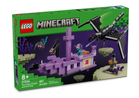 LEGO® 21264 Minecraft - Smok Kresu i statek Kresu