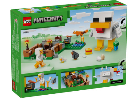 LEGO® 21585 Minecraft - Farma kurczaków