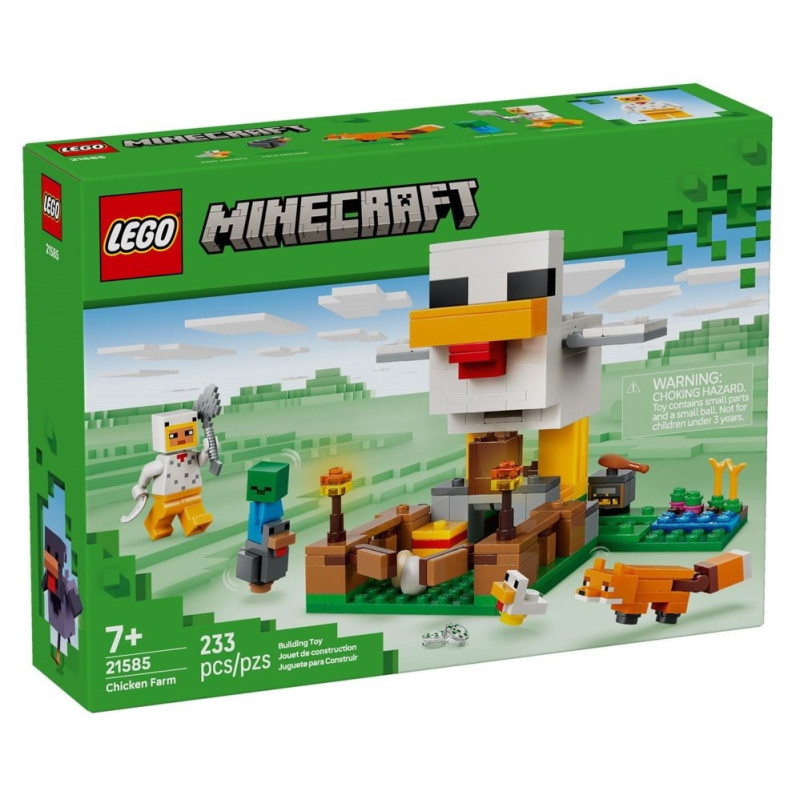 LEGO® 21585 Minecraft - Farma kurczaków