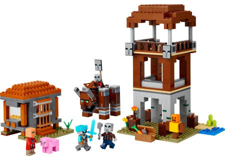 LEGO® 21278 Minecraft - Kryjówka rozbójników i dewastatorów