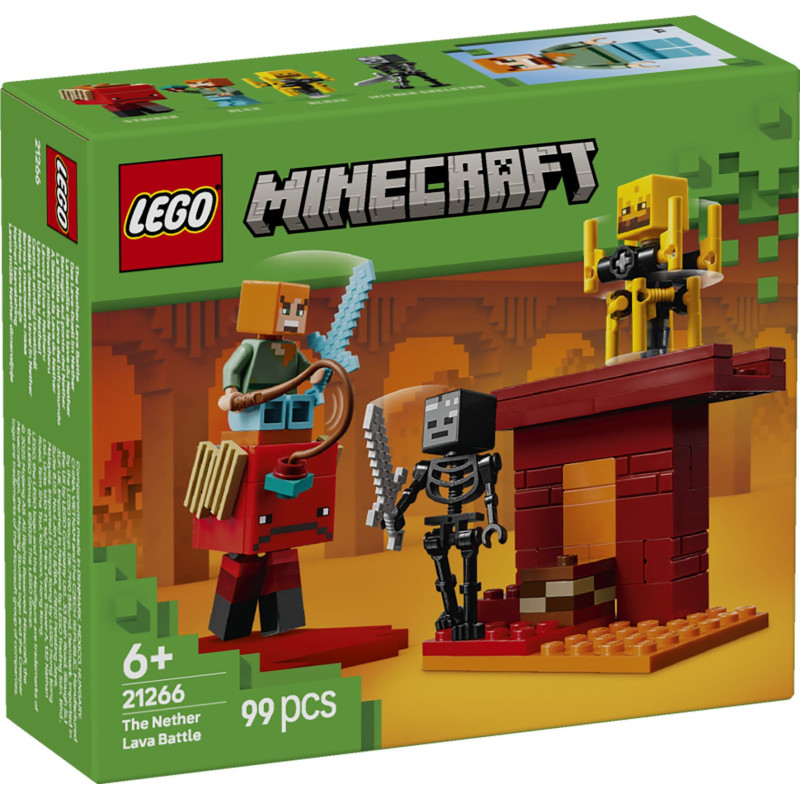 LEGO® 21266 Minecraft - Bitwa na moście Netheru