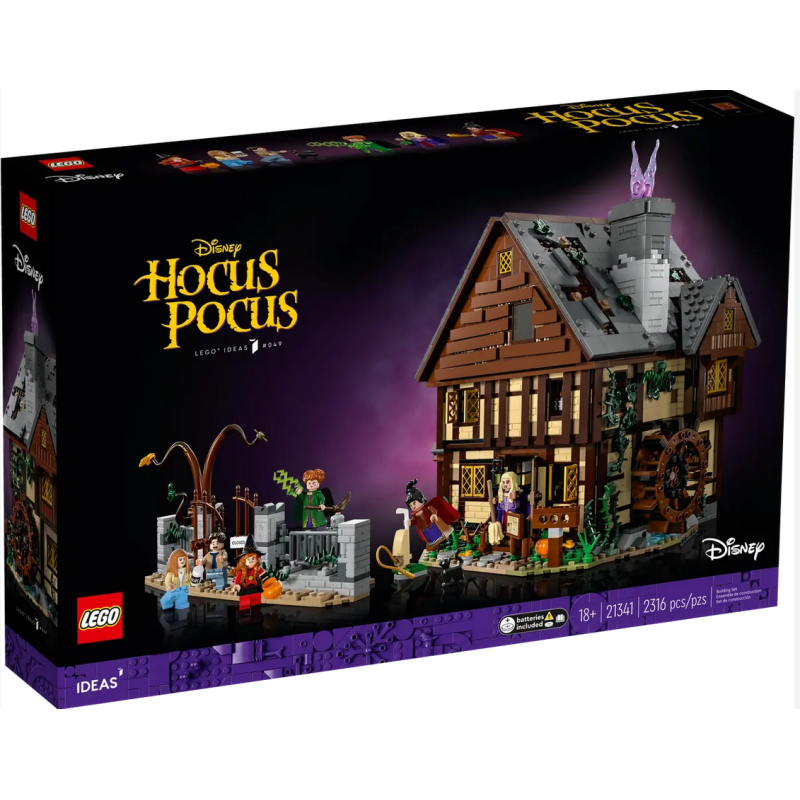 LEGO® 21341 Ideas - Disney Hokus Pokus: Chata sióstr Sanderson