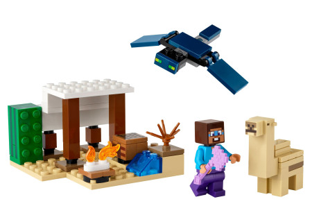 LEGO® 21251 Minecraft - Pustynna wyprawa Steve’a