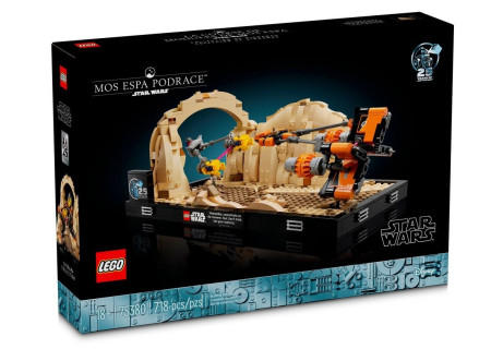 LEGO® 75380 Star Wars - Diorama: Wyścig ścigaczy w Mos Espa