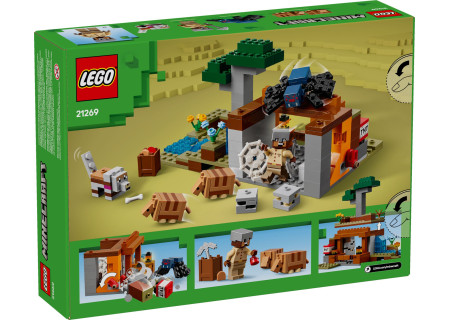 LEGO® 21269 Minecraft - Wyprawa do pancernikowej kopalni