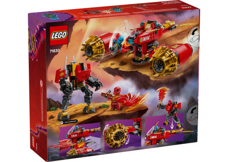 LEGO® 71830 Ninjago - Burzowy jeździec-mech Kaia