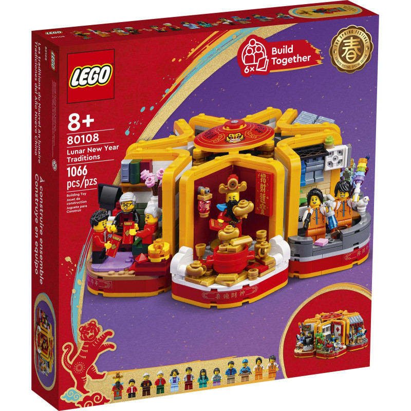LEGO® 80108 Okolicznościowe - Nowy Rok Księżycowy - tradycje