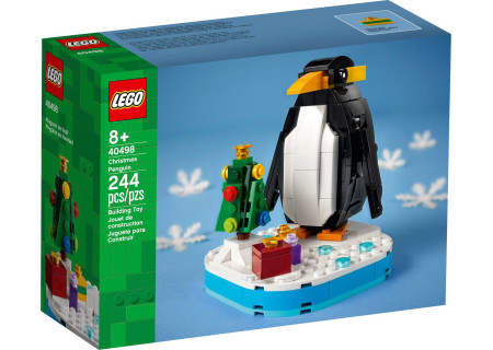 LEGO® 40498 Okolicznościowe - Bożonarodzeniowy pingwin