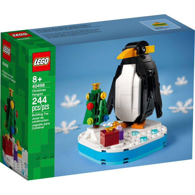 LEGO® 40498 Okolicznościowe - Bożonarodzeniowy pingwin