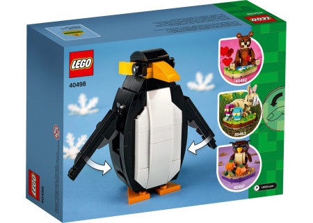 LEGO® 40498 Okolicznościowe - Bożonarodzeniowy pingwin