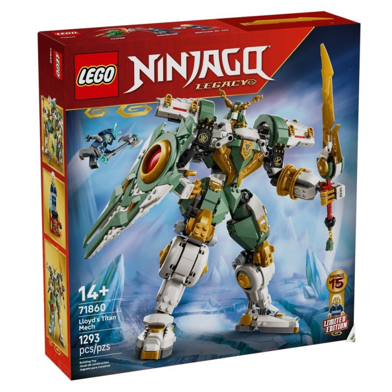 LEGO® 71860 Ninjago - Tytanowy mech Lloyda - 15. rocznica