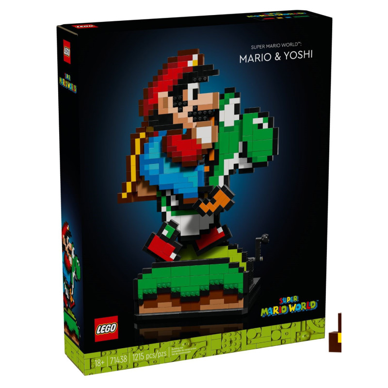 LEGO® 71438 Super Mario - Super Mario World: Mario i Yoshi