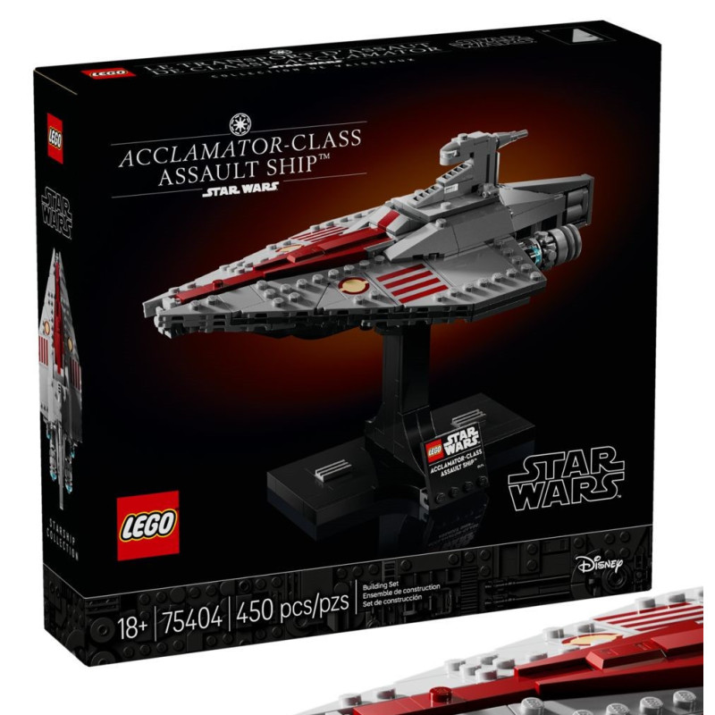 LEGO® 75404 Star Wars - Krążownik szturmowy typu Acclamator