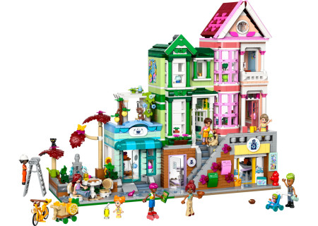 LEGO® 42670 Friends - Mieszkania i sklepy w mieście Heartlake