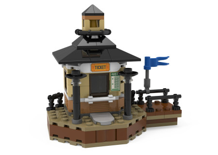LEGO® 5009157 Ideas - Kasa biletowa statku Amelia