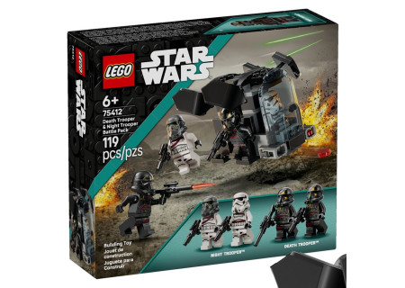 LEGO® 75412 Star Wars - Szturmowiec Śmierci i nocny szturmowiec - zestaw bitewny