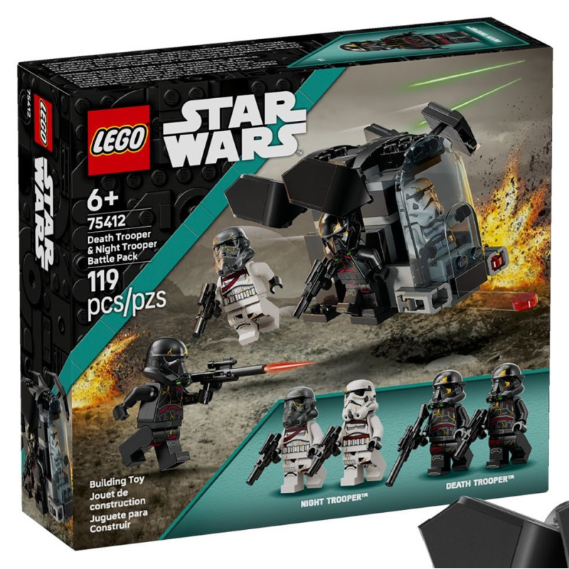 LEGO® 75412 Star Wars - Szturmowiec Śmierci i nocny szturmowiec - zestaw bitewny