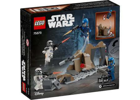 LEGO® 75373 Star Wars - Zasadzka na Mandalorze - zestaw bitewny