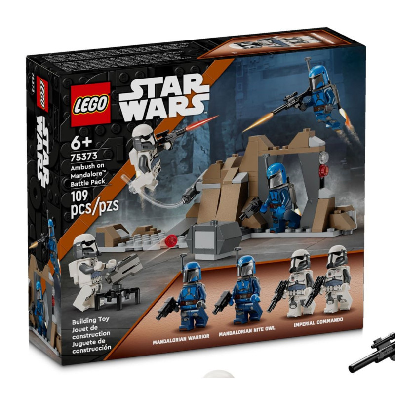 LEGO® 75373 Star Wars - Zasadzka na Mandalorze - zestaw bitewny