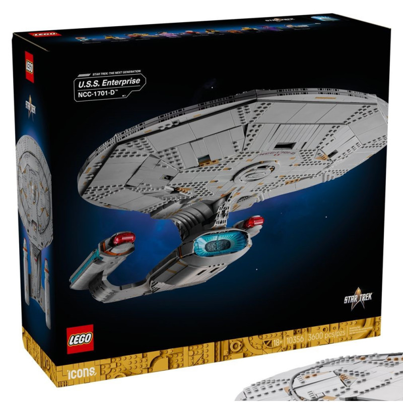 LEGO® 10356 ICONS - Star Trek: U.S.S. Enterprise NCC-1701-D™